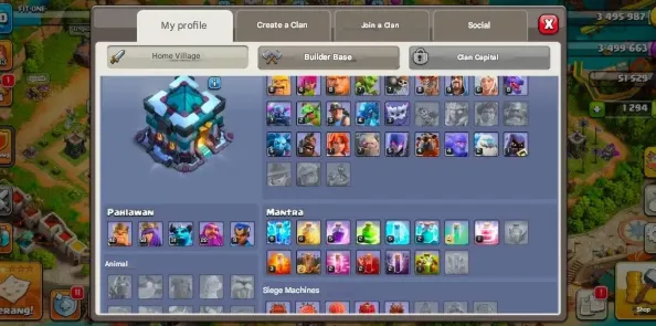 COC204 Maxed Heroes TH13 Village with Strong BH9 and High-Level Barracks 